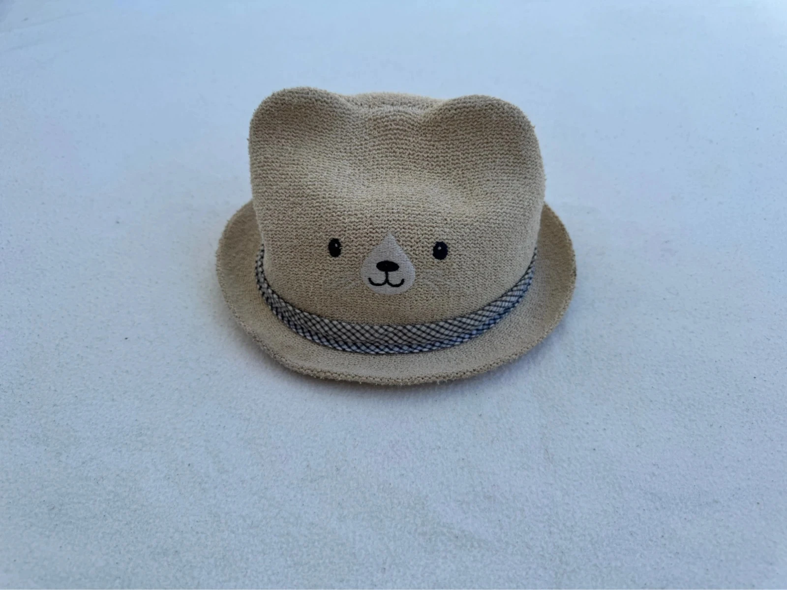 Chapeau bébé Sergent Major ours beige – 74 50 cm Très bon état